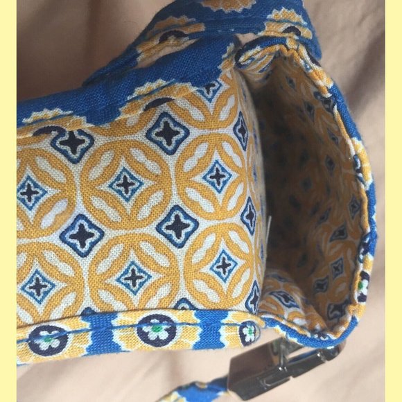 💎 (4/$30) Vera Bradley Button Tote Bag Yellow - Picture 10 of 10
